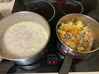 Congee en traybake