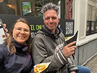 Frietje als lunch