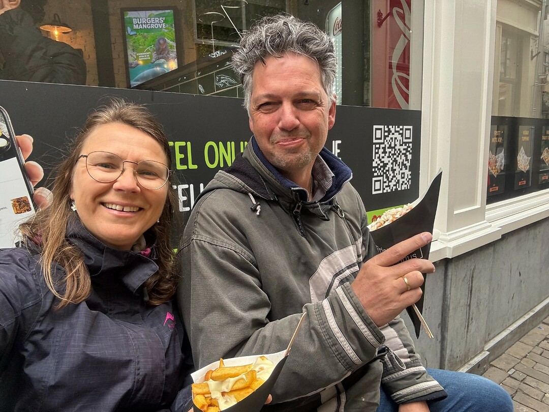 Frietje als lunch