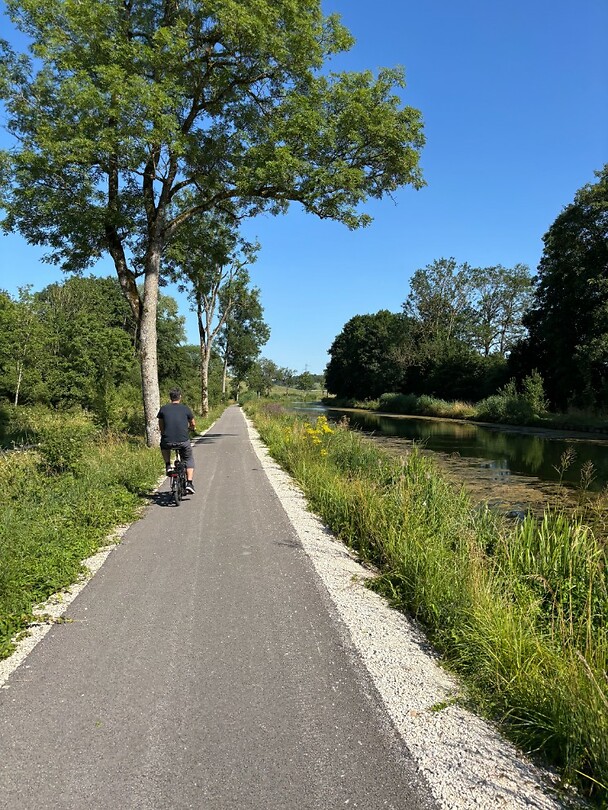 fijn fietspad