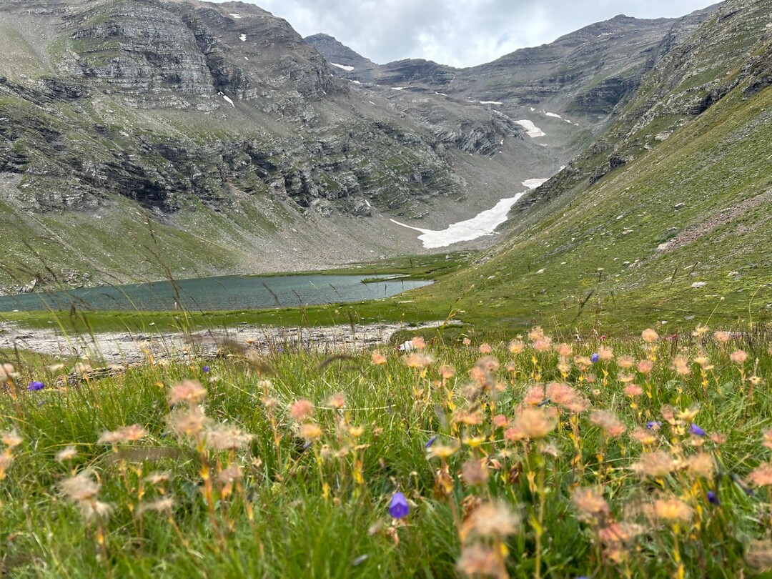 mooi meer, beetje koud
