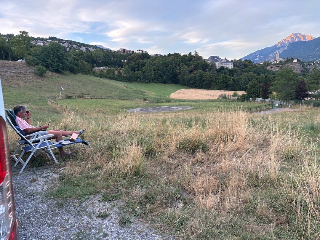 overnachten met zicht op Embrun