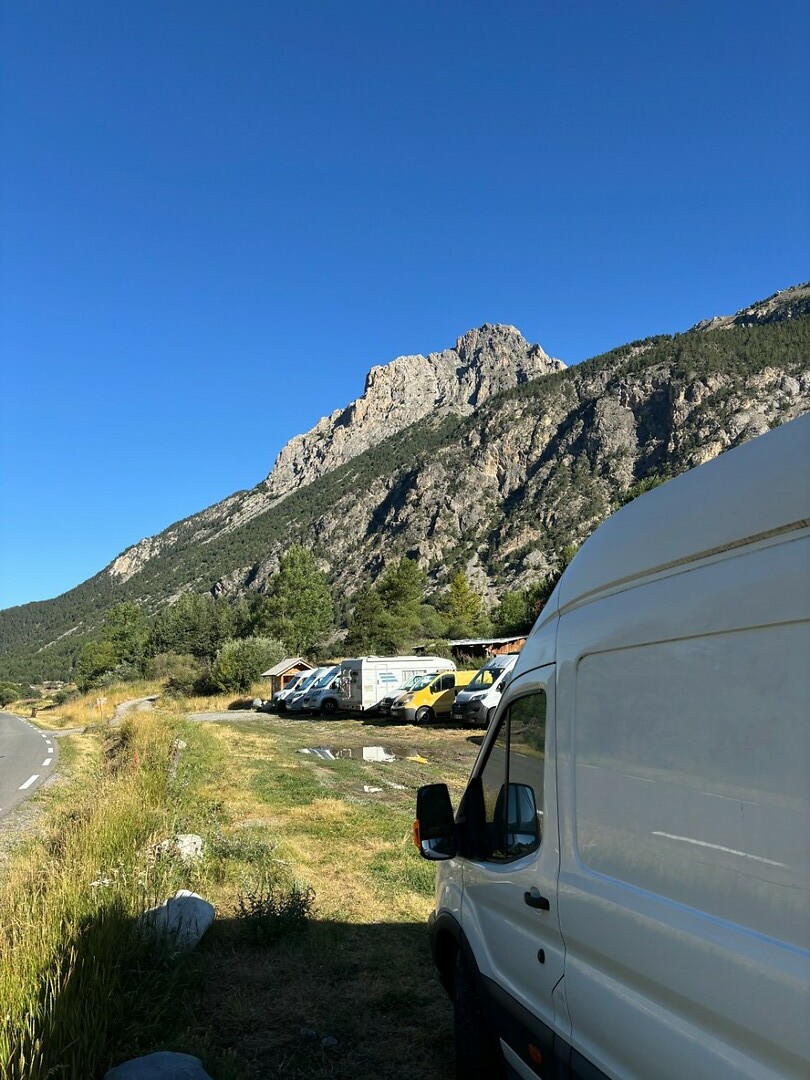 camperplek bij Ceillac