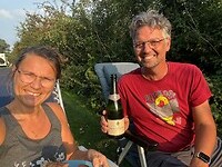 Cava bij het avondeten