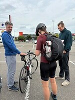klaar voor 100 km fietsten