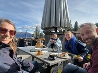terrasje in de zon