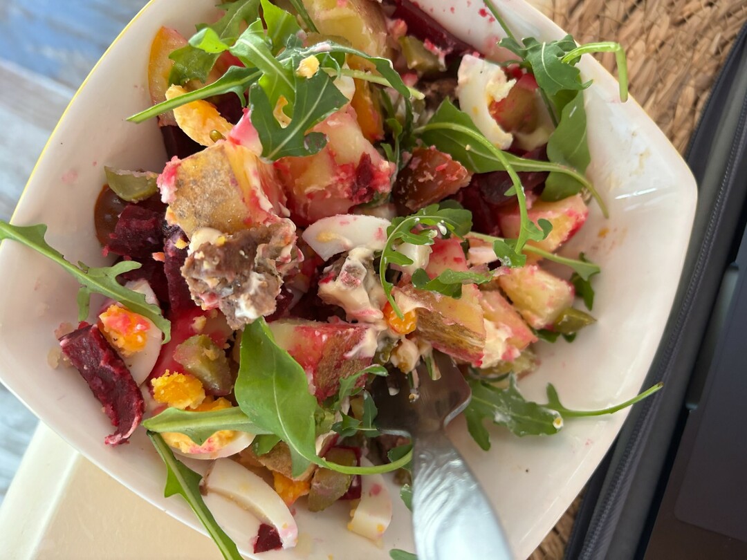 lunch voor Marije