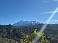 El Teide is besneeuwd