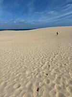 zandduinen met dochter