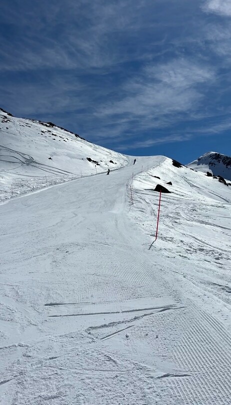 rustige piste