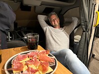 man blij gemaakt