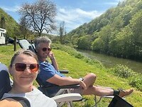 chillen aan het water