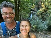 bij de kleine waterval