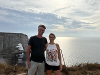 fietfieuw, met mijn knappe man