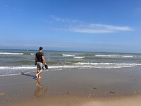 man en strand