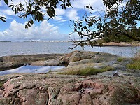 mooi plekje op Suomenlinna