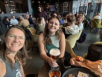 drankje op het vliegveld