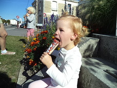 ijsje eten