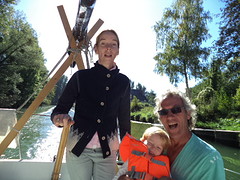 Lily met mama en papa