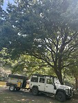 Kamperen aan de Kwelera rivier