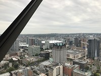 BC stadium vanaf Vancouver Lookout