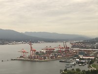 De haven van Vancouver
