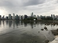 Skyline vanaf Stanley Park
