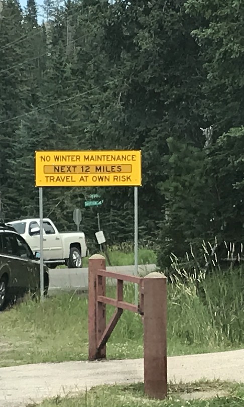 Begin van Needle Highway