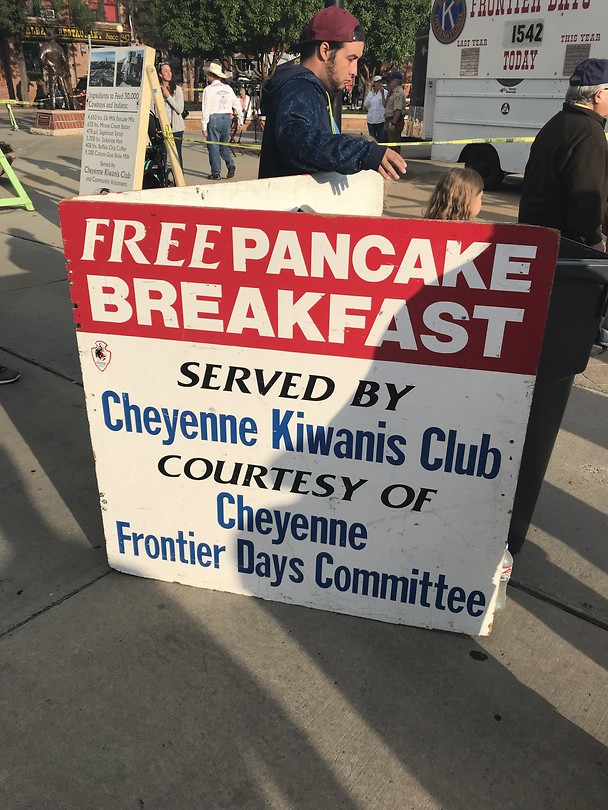 Pancake breakfast