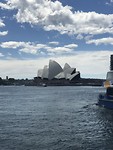 Opera house van een afstand