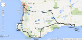 Route zuidwest roadtrip