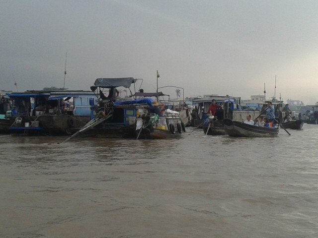 Floating market, Cần Thơ