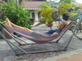 Chillen in de hangmat