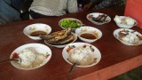 lunch met de locals
