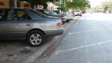 Handig, die parkeervakken