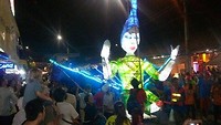Giant Puppet parade Siem Reap
