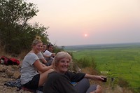 Sunset @ Phnom Kraum