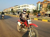 dirtbike rijden (Evelien)