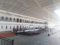 Nieuwe school. Lunch area