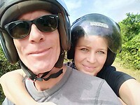 Rondje op de motor
