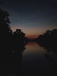 Zonsondergang bij Angkor Thom