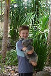 117 Rens vindt de koala leuk