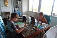 160 schoolwerk ook op Hawaii