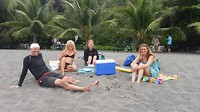 166 na het zwemmen met Veronique en Marlien