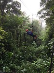 235 Rens zoeft door en over het nevelwoud van Monteverde