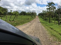 249 doorgaande hobbelweg naar Caño Negro
