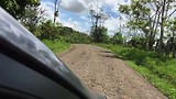 250F doorgaande hobbelweg in Costa Rica