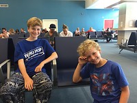 466 wachten op het boarden