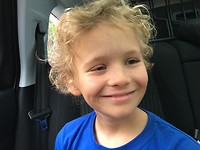 481 Joep is blij als we onze straat in rijden