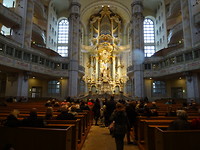 Binnen in de Frauenkirche